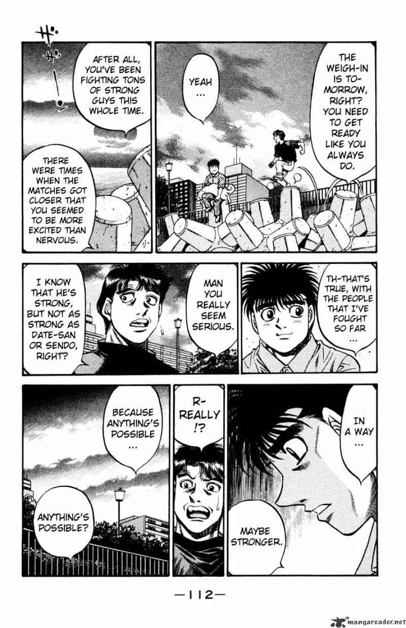 Hajime no Ippo: Fighting Spirit, Chapter 478 image 10